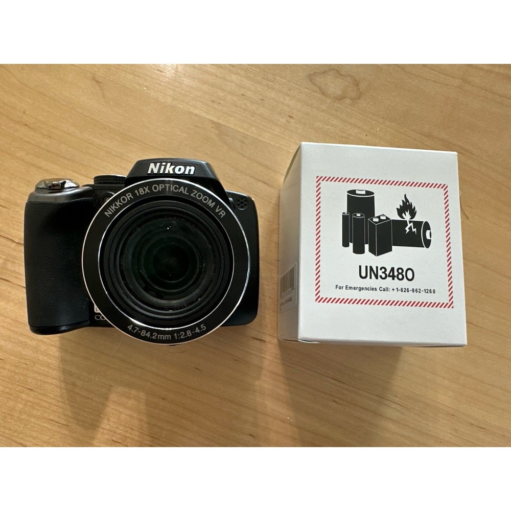 NIKON Coolpix P80 with Battery/ Charger TESTED /WORKING PERFECTLY